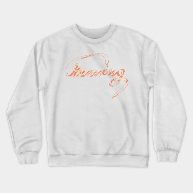 Running Crewneck Sweatshirt by FontaineN